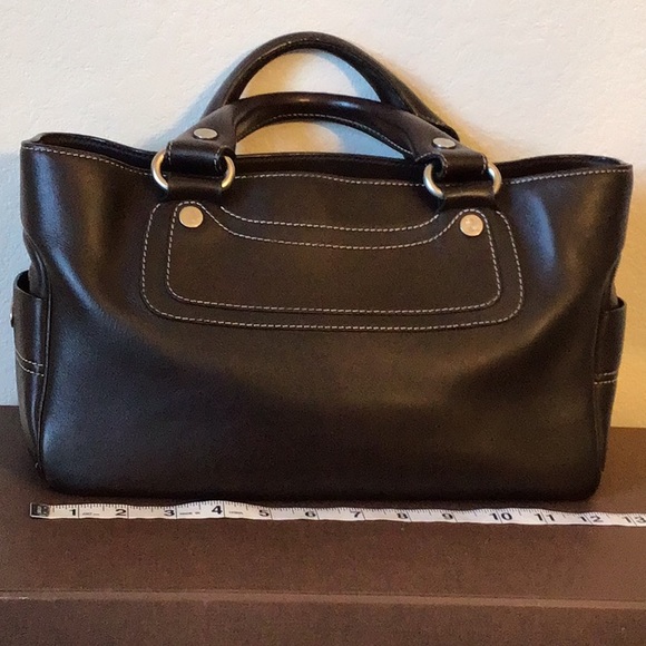 CELINE Dark Brown Boogie Hand Bag - Picture 3 of 16